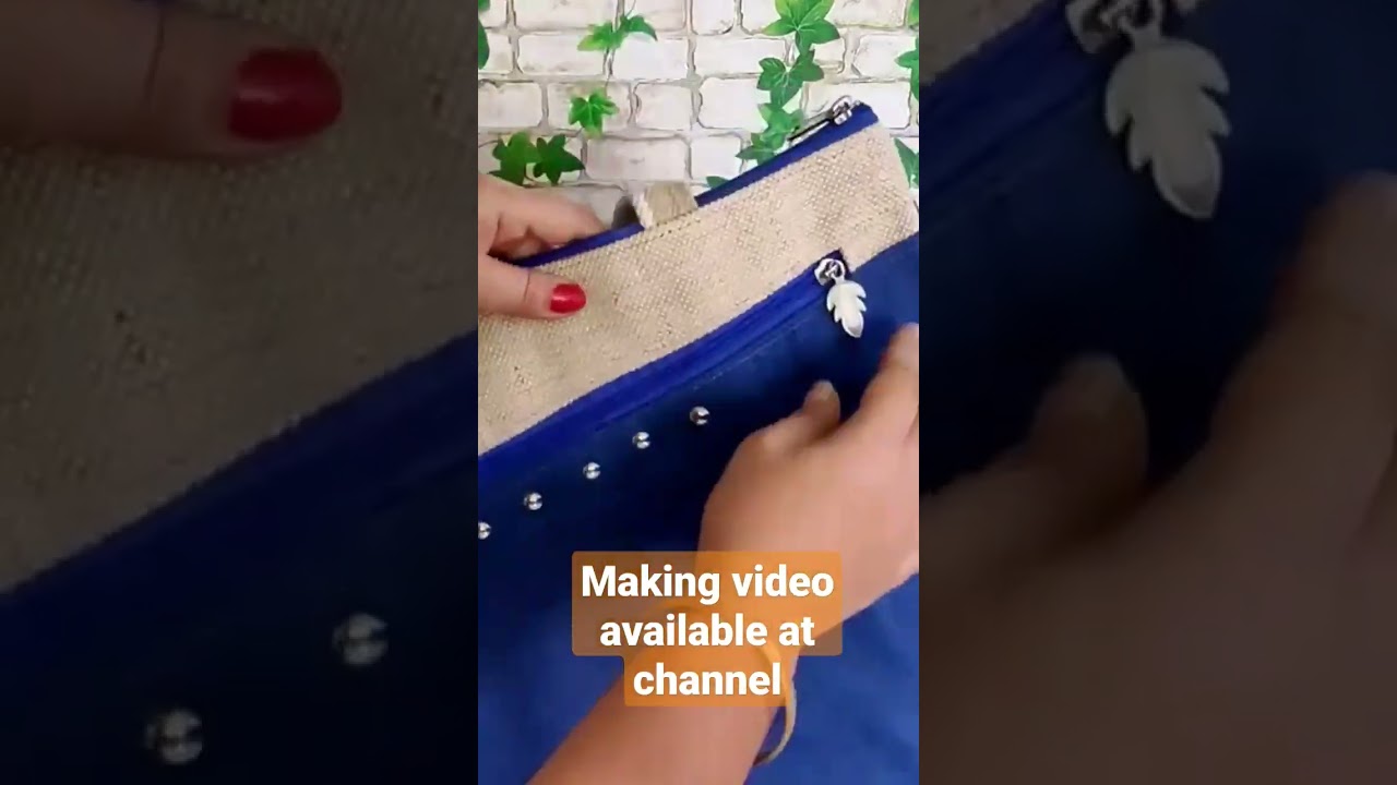 DIY #jute #handbag Making Tutorial #hemasbagcreations #short #shorts #ytshorts #youtubeshorts #hema