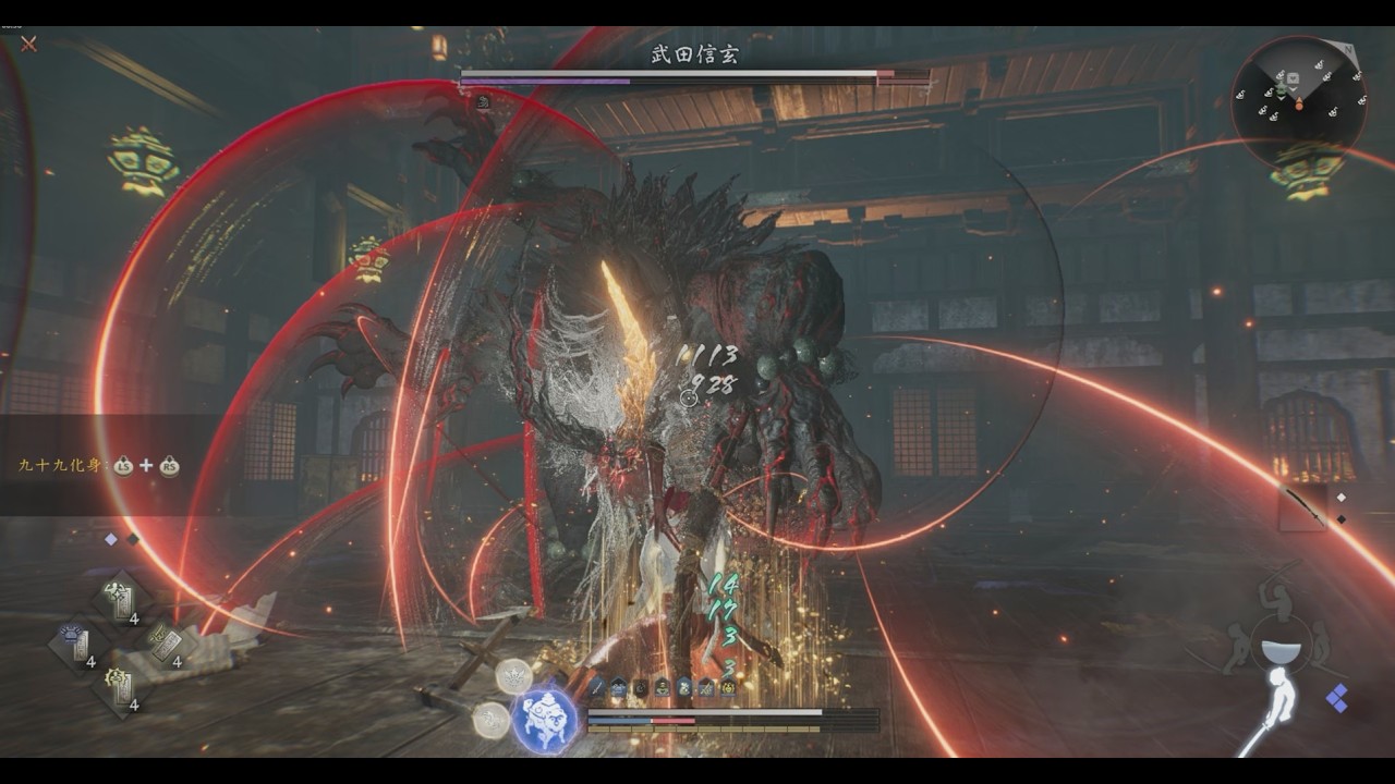 仁王３ Nioh 3 二周目 武田信玄 武士 太刀 格擋反擊流