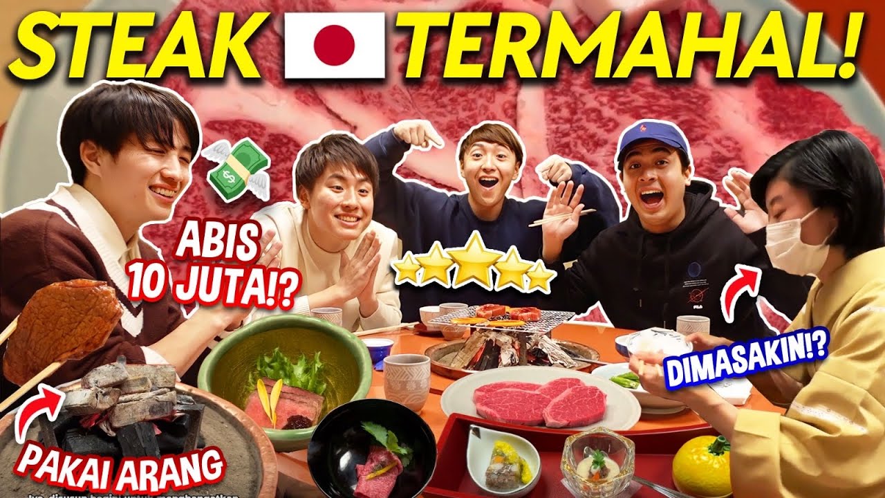 TRAKTIR WASEDABOYS STEAK WAGYU 10 JUTA, BBQ TERMAHAL DI HIDUP! | BACK TO JAPAN