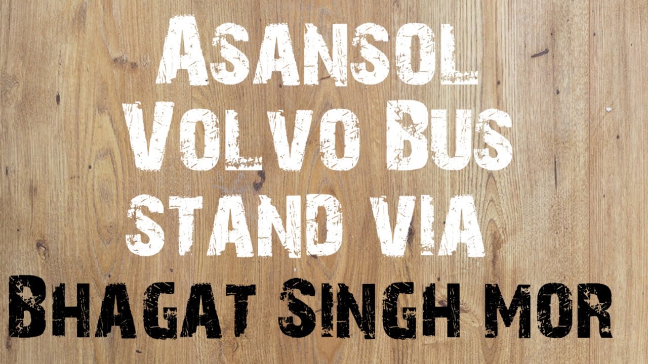 Volvo Bus stand se pahle 