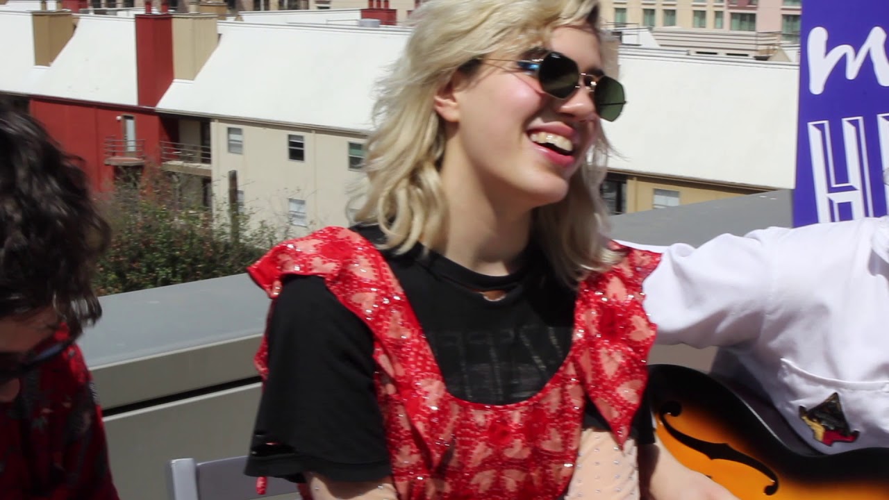 Sunflower Bean performs 