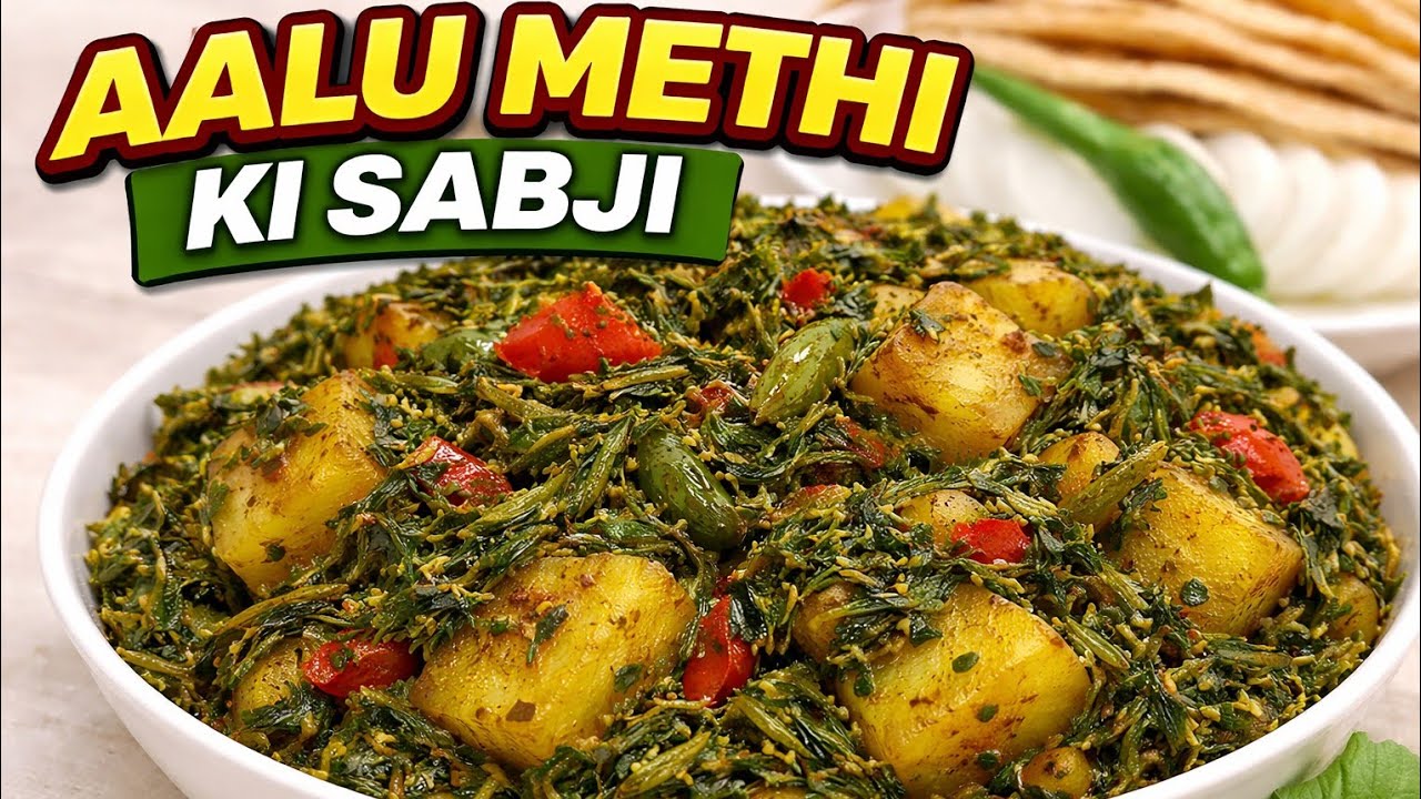आलू मेथी की सब्जी एक बार ऐसे बनाए सब उंगलियां चाटते ही रह जाएंगे ll Aalu Methi ki sabji kaise bnaye 