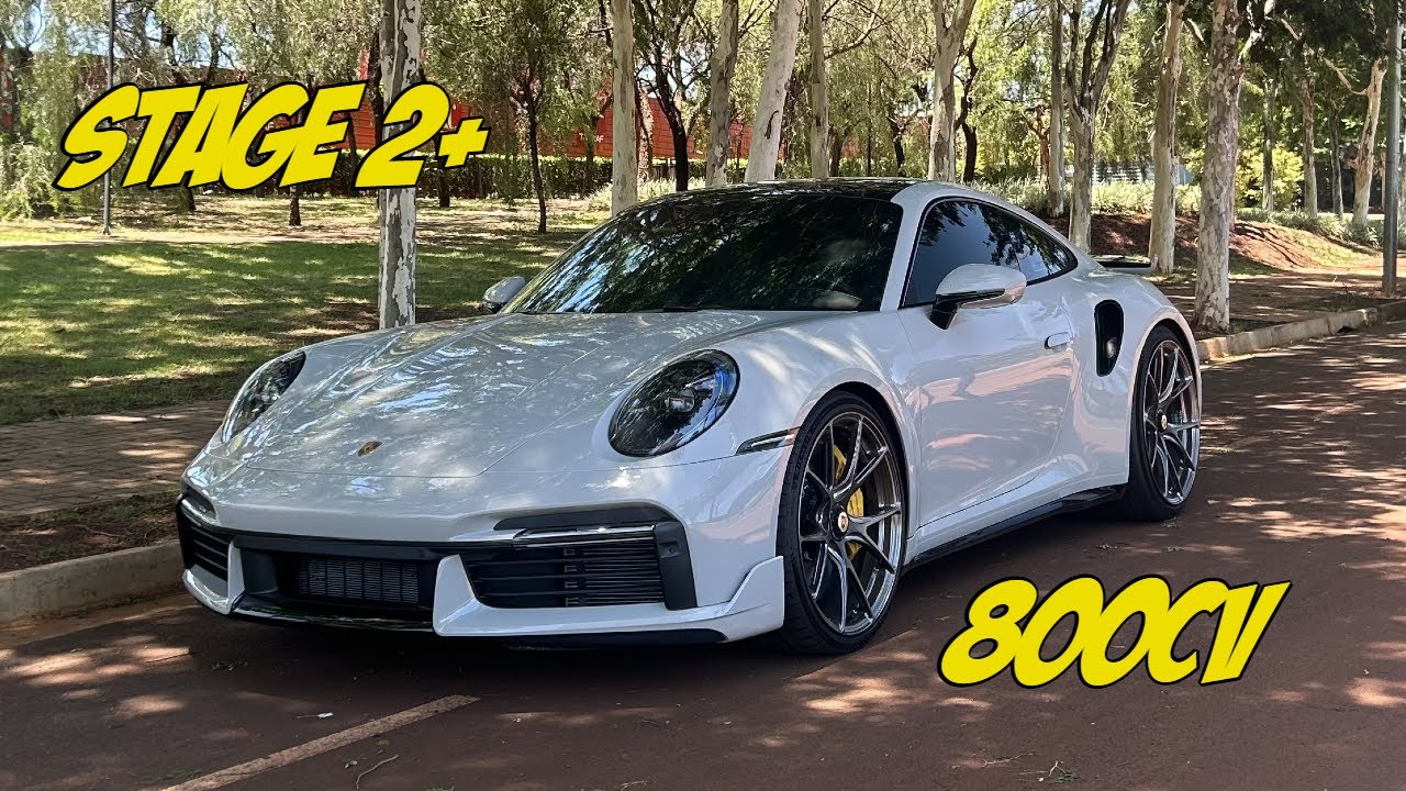 PORSCHE 911 TURBO S ACELERANDO TUDO * 800CV *