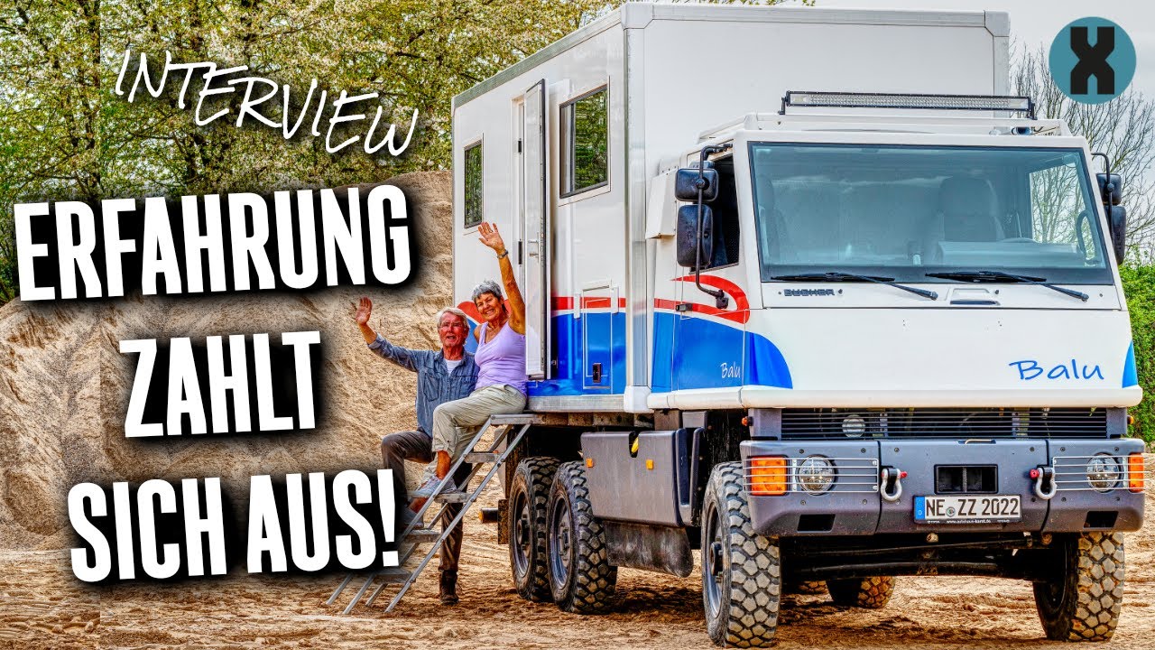 Ex-Militär Lkw umgebaut zum Reisemobil – Geheimtipp Bucher Duro – Interview