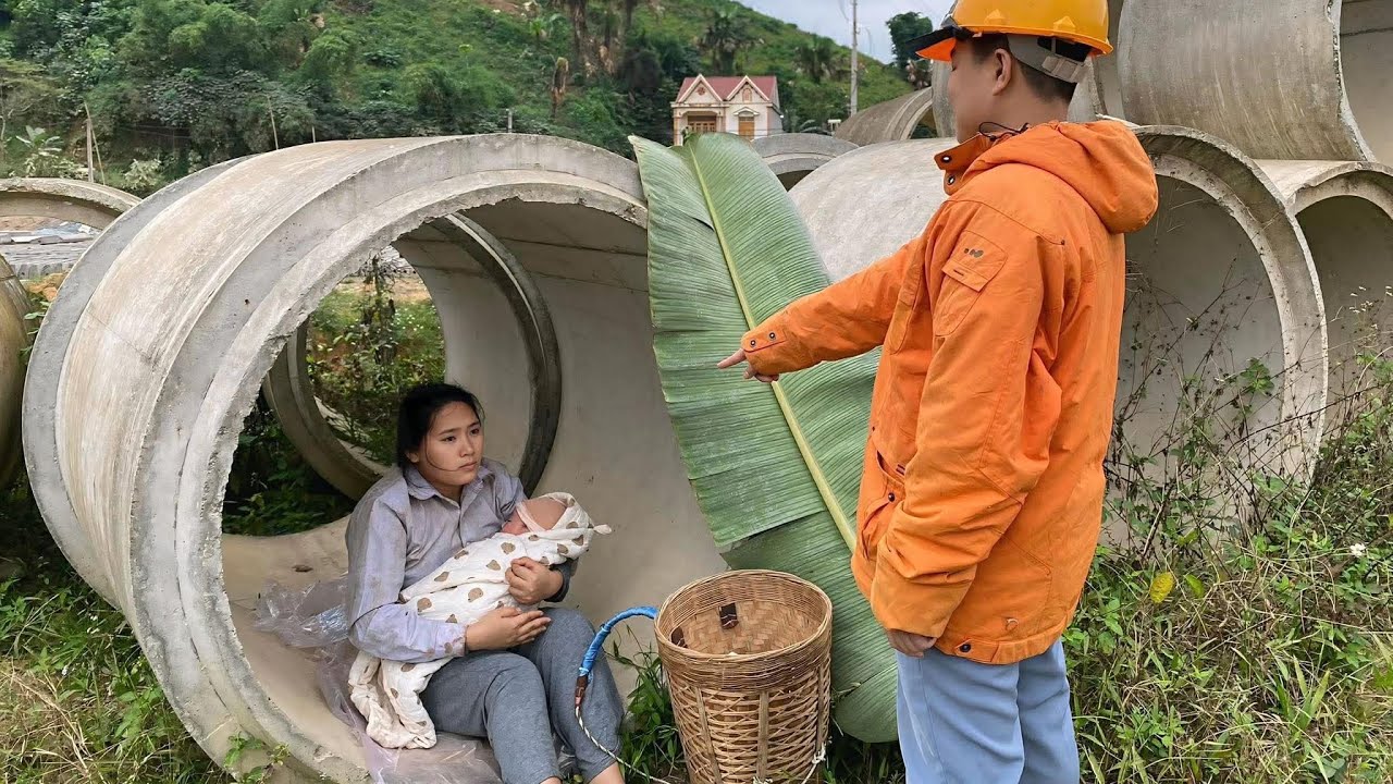 A homeless single mother and her tearful journey of raising her 3-month-old child - Ly Tu Hang VN