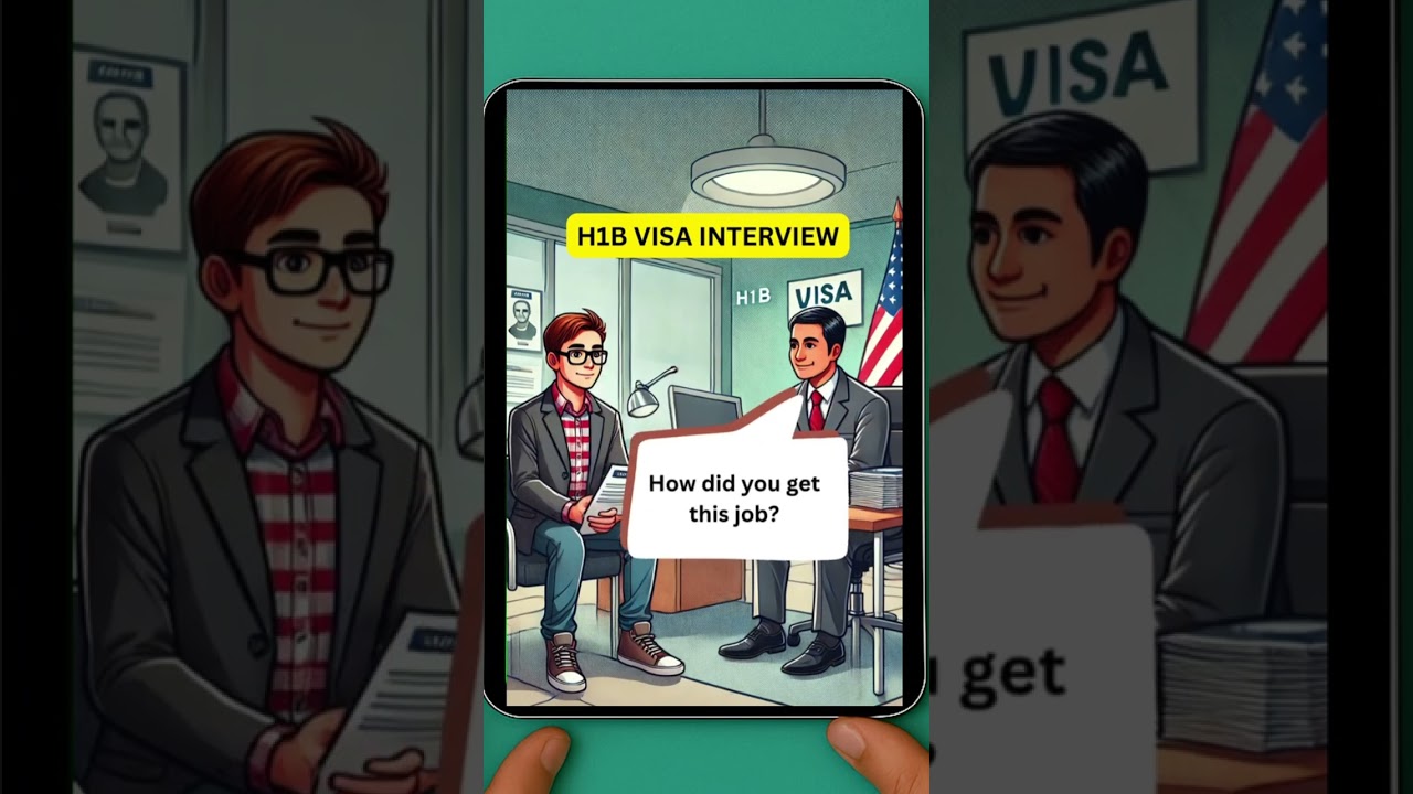 ✅ Practical H1B Visa Interview Conversation &mdash; Speak with Confidence! #H1BVisa #VisaInterview