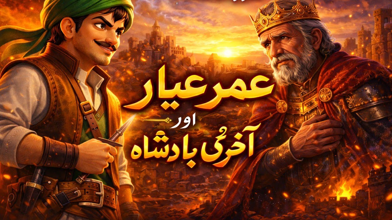 Umro Ayyar Aur Aakhri Badshah | Urdu Animated Story for Kids #umroayyar  #urdustories #video