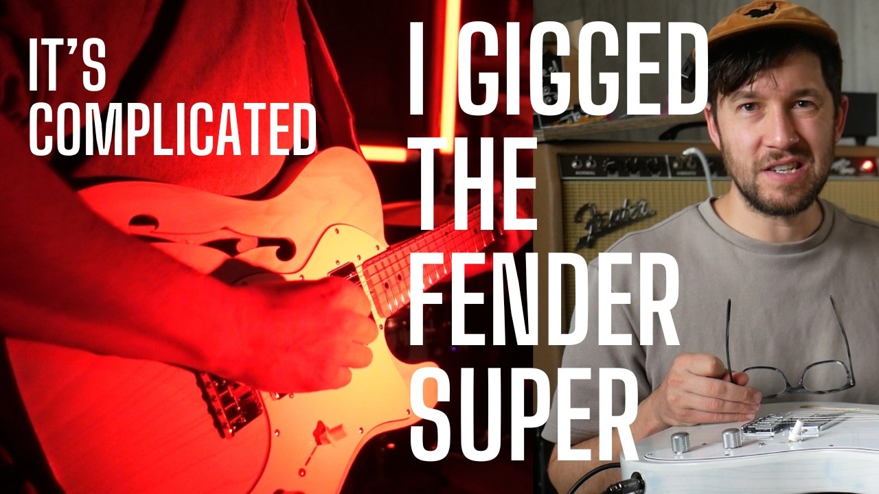 Я играл на новейшем усилителе Fender — Super — это сложно (а как насчет моего Deluxe Reverb?)