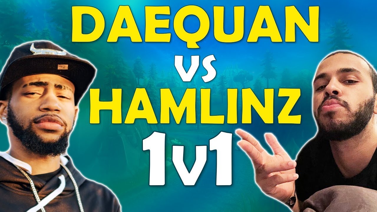 DAEQUAN VS HAMLINZ | ИГРОВЫЕ ПЛОЩАДКИ 1 на 1 — (Fortnite Battle Royale)