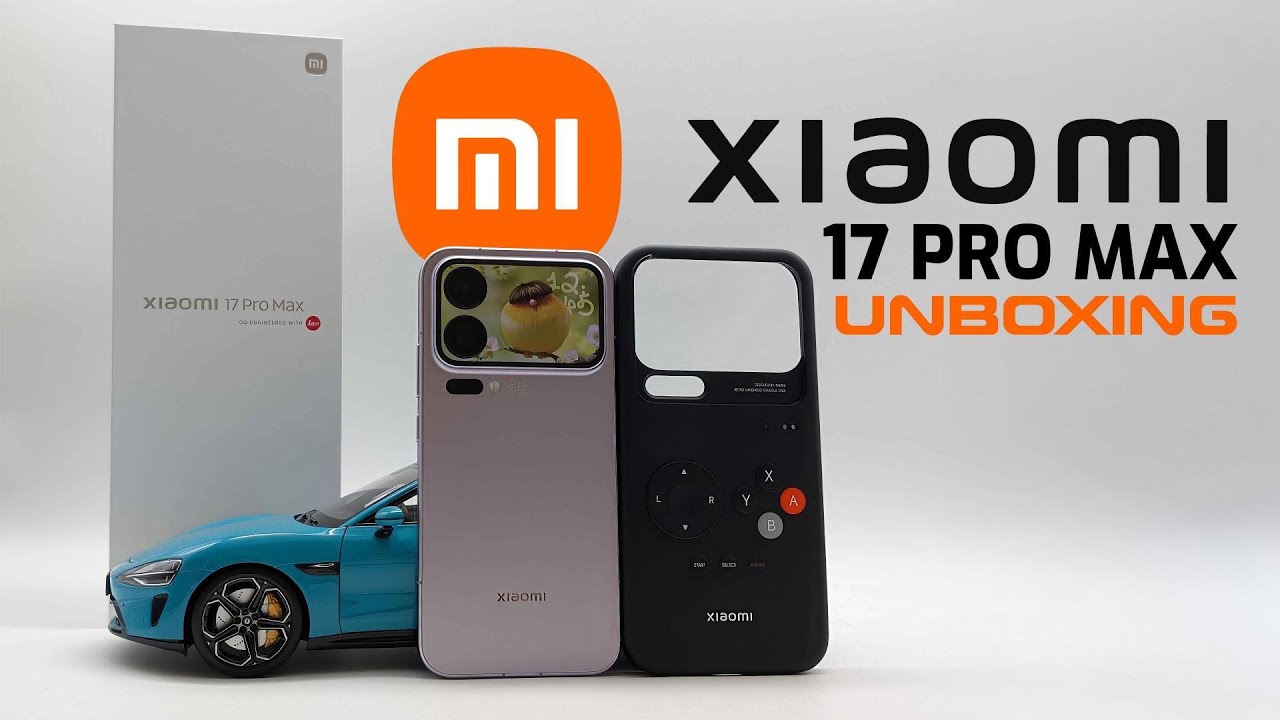 📦 Распаковка Xiaomi 17 Pro Max + игровой чехол | Первые впечатления и практическое использование! 🔥