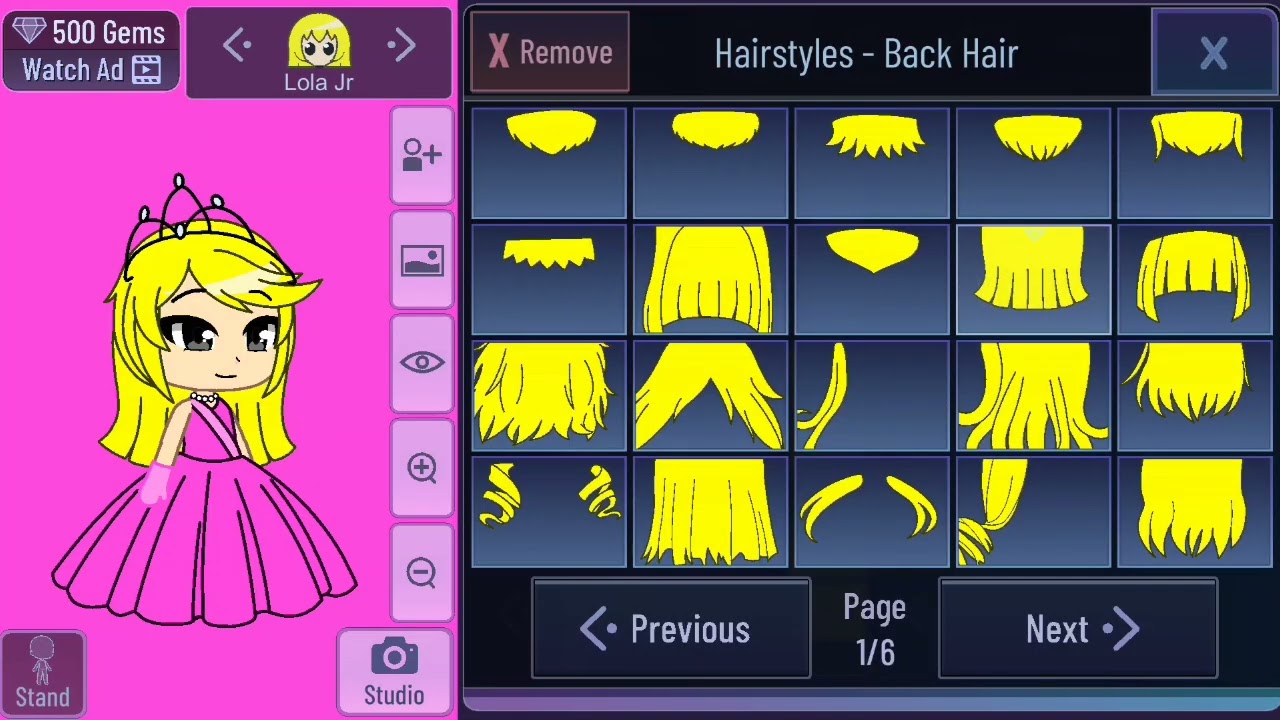 How to make my daughters Siarullah, Leni, Lola Jr. & Jasmine in Gacha Club