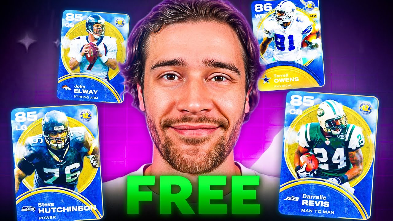 How to GET 3 FREE 85 OVERALL LEGENDS in Madden 26!