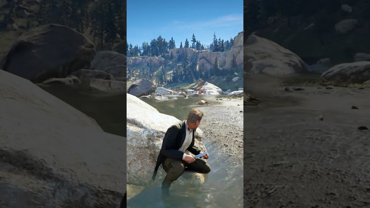 Survival Skill in Red Dead Redemption 2 P1266 #rdr2 #gamingshorts #gaming #shorts