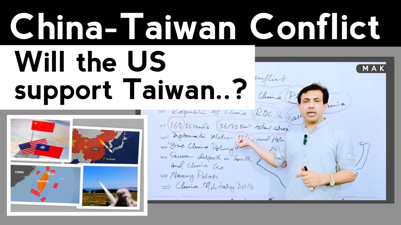 China-Taiwan Conflict | China Military Drills | China United States And Taiwan | Muhammad Akram