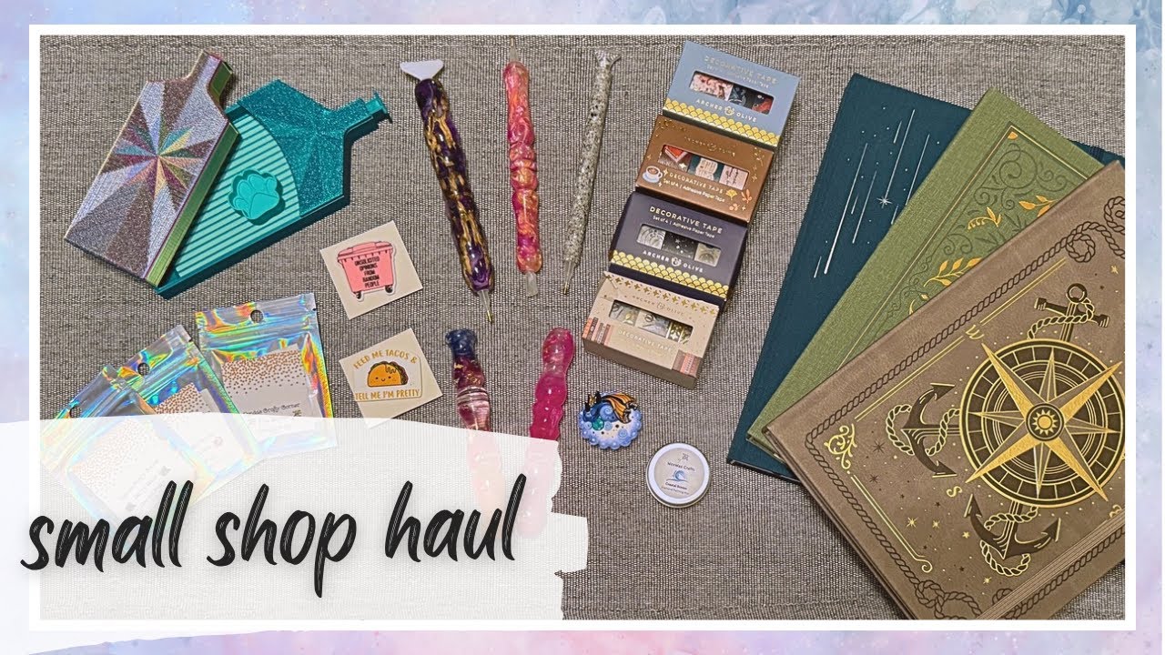 Small Shop Haul! Treasured Diamond, Archer & Olive, Bistro Blanks, Van Lathe, Yellow Dog Designs