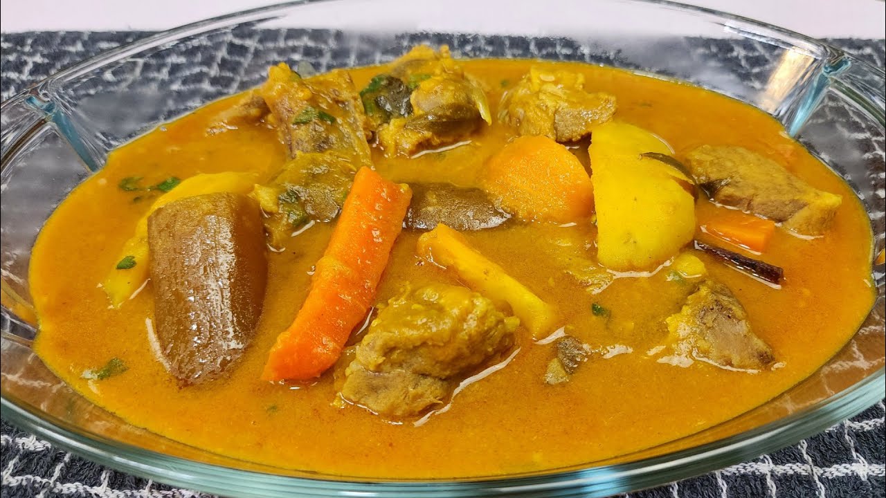 Dalca Tulang Kambing Gerenti Sedap!!! | Mutton Dalcha Recipe