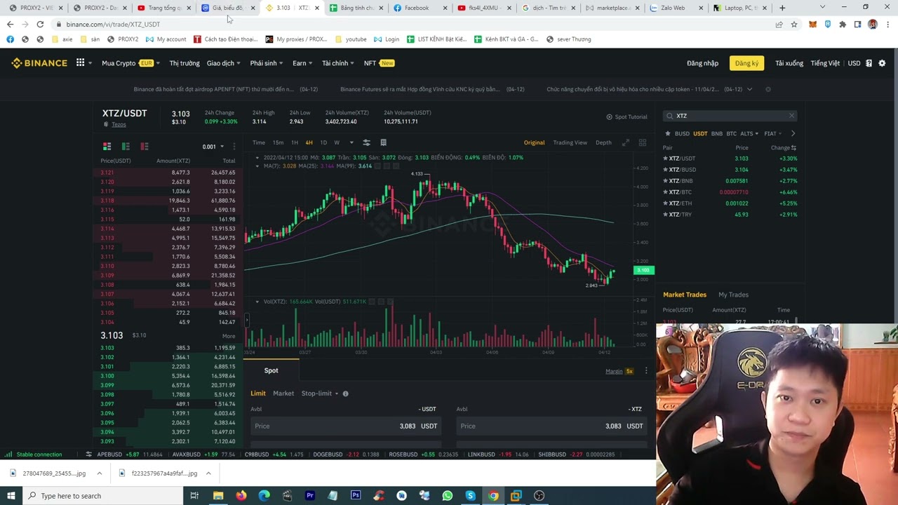 Top 45 Coin MarketCap Tezos(XTZ) | Trade Coin