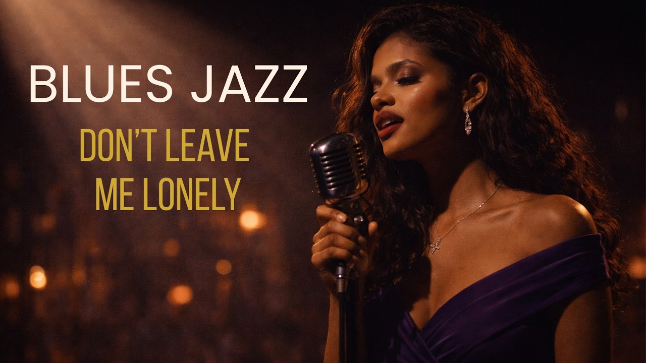 Late Night Blues Song | Don’t Leave Me Lonely — Smooth Jazz Blues