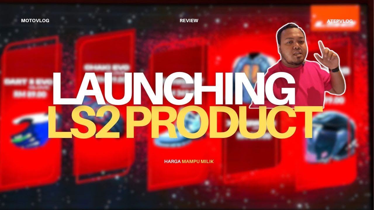LS2 MALAYSIA LAUNCH PRODUCT BARU HARGA MAMPU MILIK ! 🔥