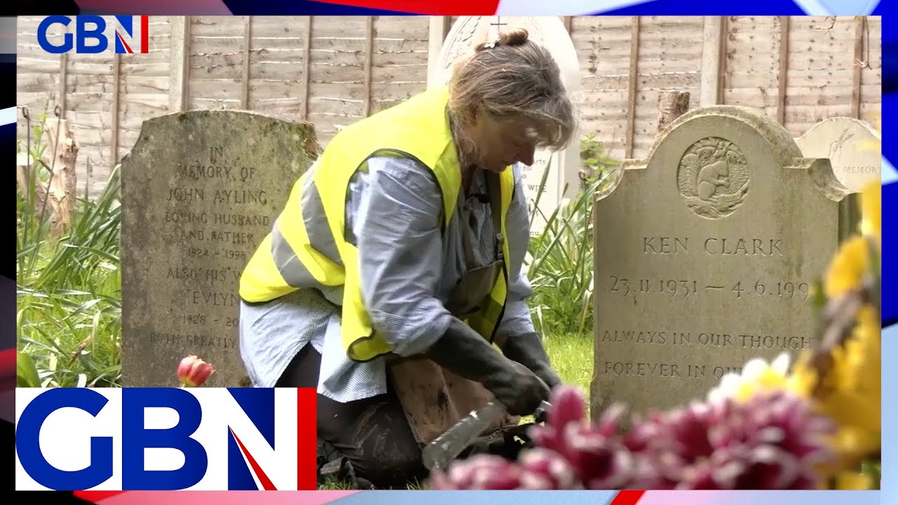 Cemetery care: Ray Addison meets the woman cleaning and caring for gravestones