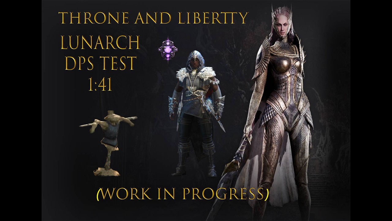 Throne And Liberty - DPS Test - Lunarch (Dagger + Orb)
