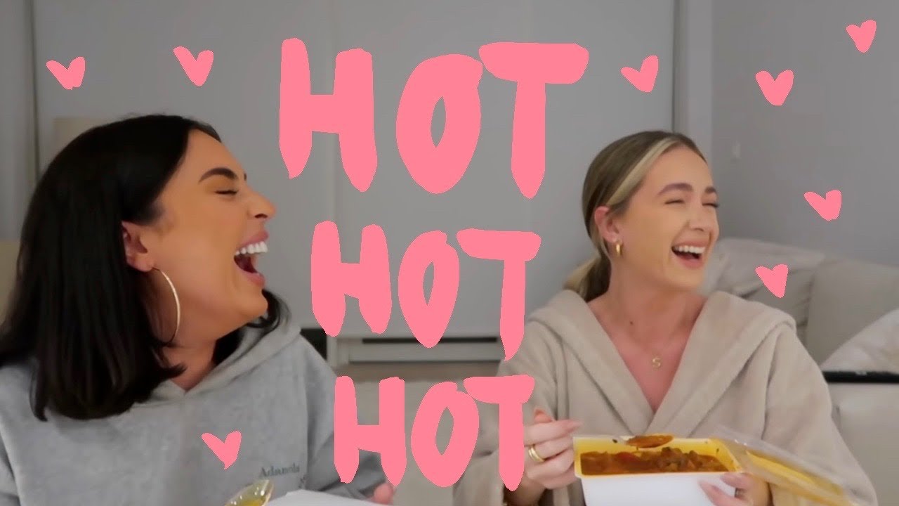 TRYING THE HOTTEST CURRY ON THE MENU!!! | Sophia and Cinzia