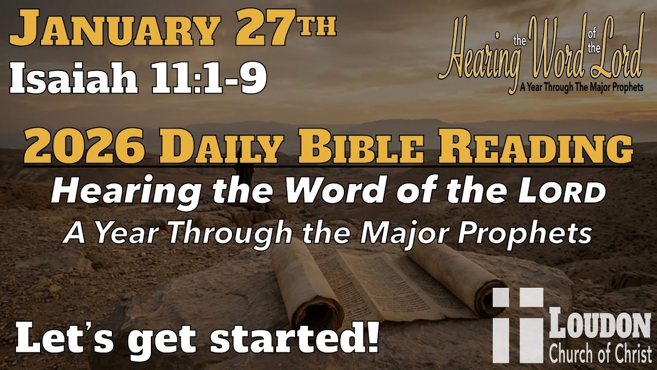 2026 Daily Bible Reading - January 27