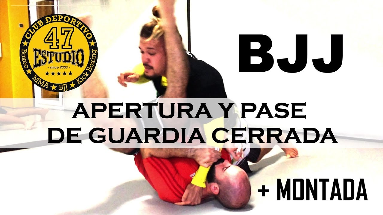 BJJ | 🔑 APERTURA y PASE de Guardia Cerrada + 🧎‍♂️ Montada