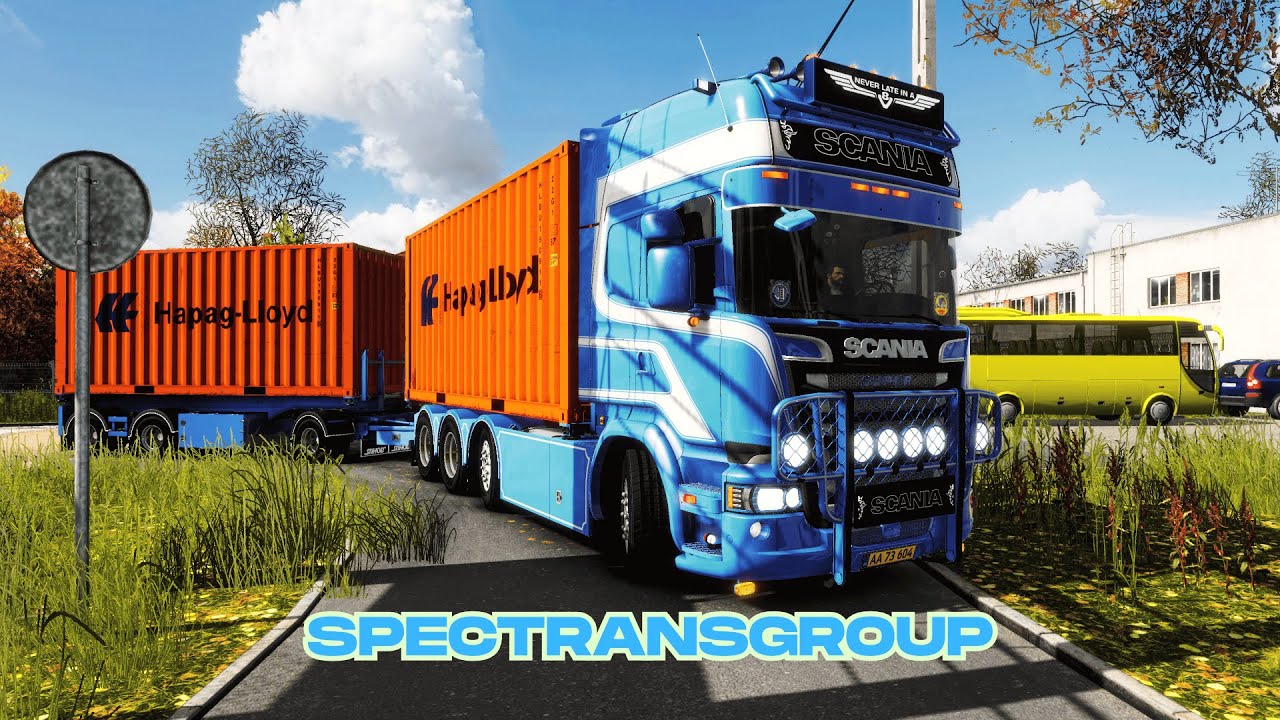 ETS2 | Realistic Driving | Scania SpecTransGroup by Jon Ruda | PNG + JBX | #ets2 1.54