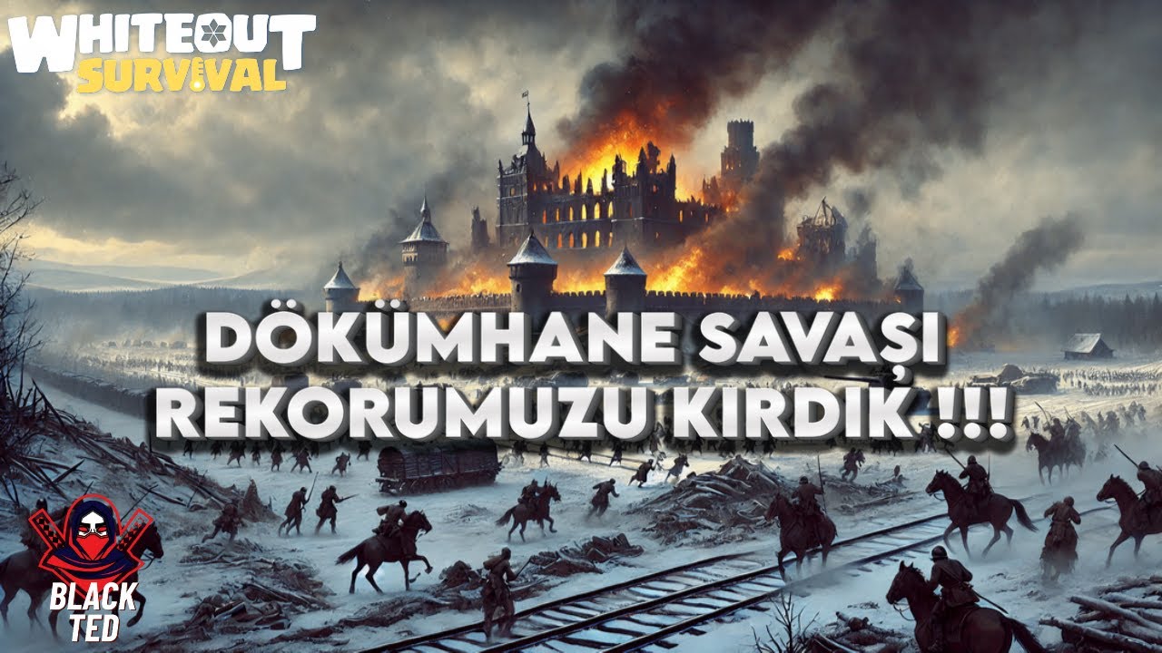 DÖKÜMHANE SAVAŞI REKOR PUAN - WHİTEOUT SURVIVAL