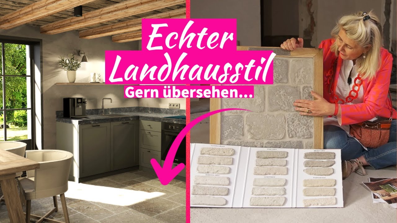 Das Wichtigste für einen echten Landhausstil!