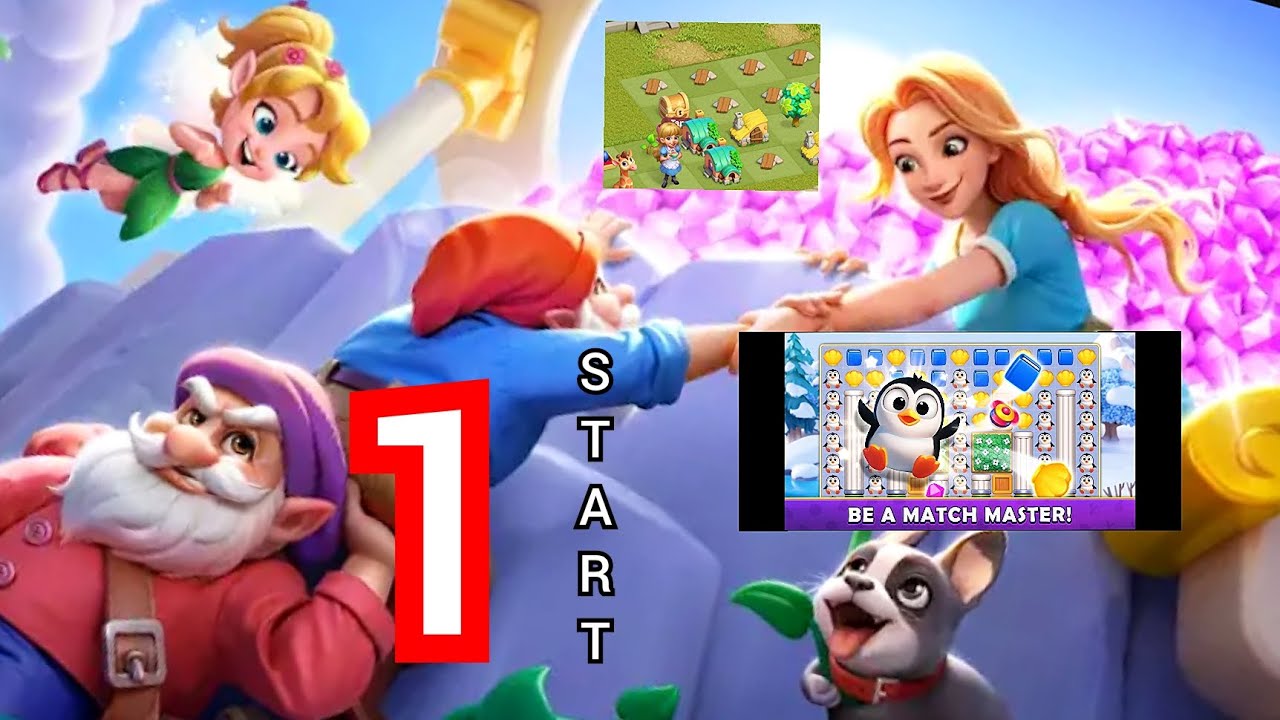 1.Matching Story - Puzzle Games Mobile Gameplay Walkthrough (Modded)
