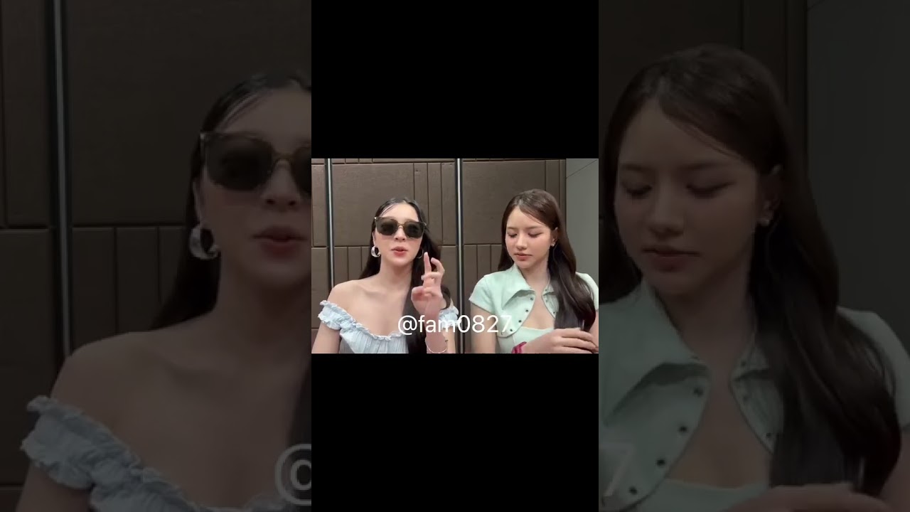 p'mie always proud her gf voice #mieaya #miephat #ayaorapan #memindyofficial #thaigl #glcouple #cute