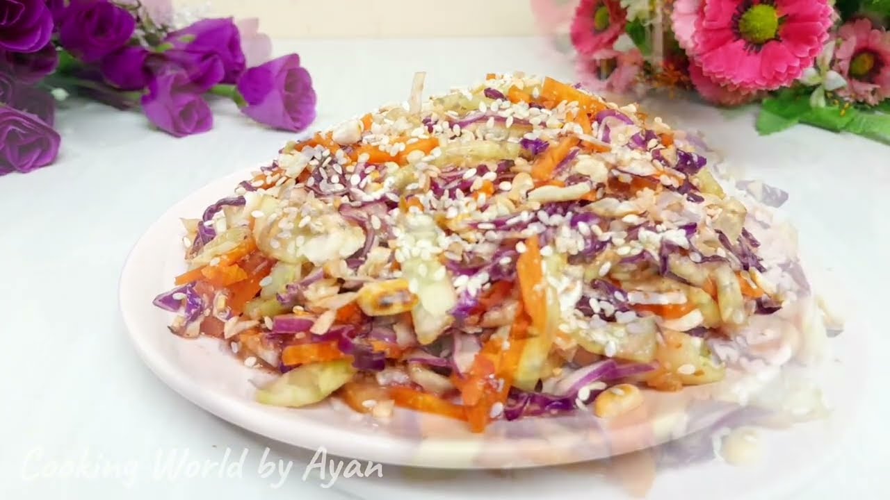 Thai Salad Recipe || Healthy Salad Recipe for Weight Loss