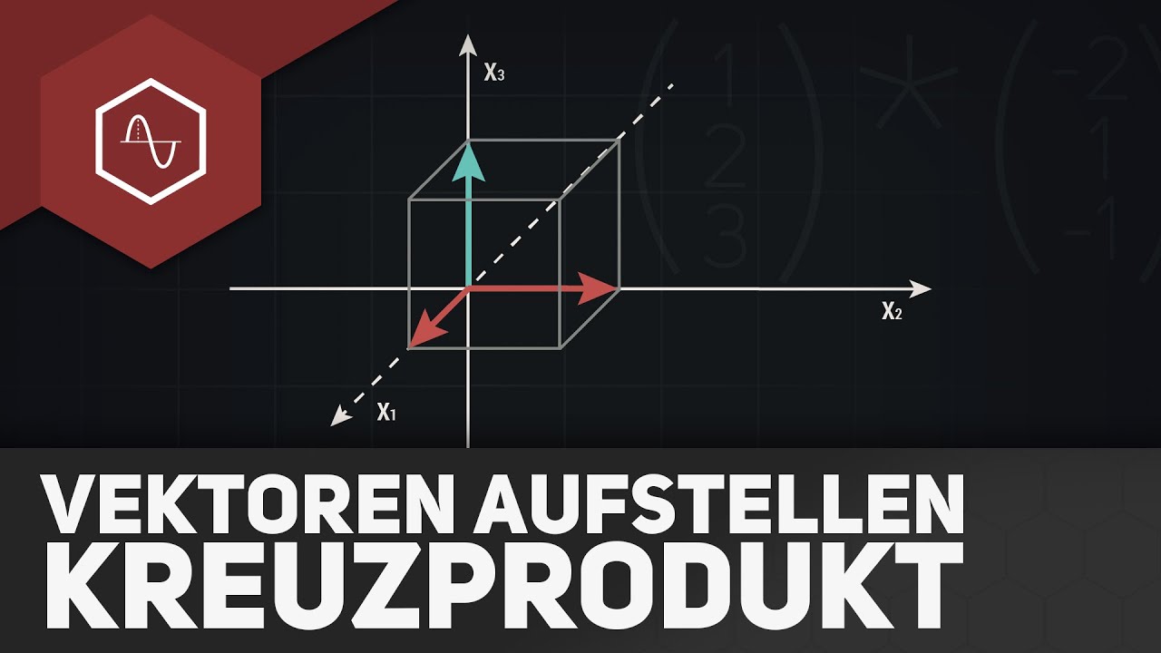 Kreuzprodukt & Vektoren aufstellen
