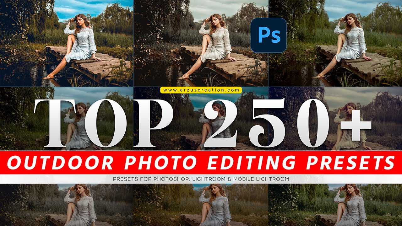 Outdoor Photo Editing Camera Raw Presets । Photoshop Tutorial!