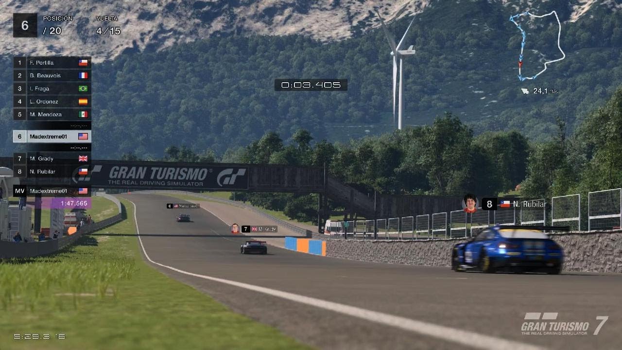 Gran Turismo 7 carrera diaria offline 1/febrero/2026 = Sardegna - Circuito de asfalto A
