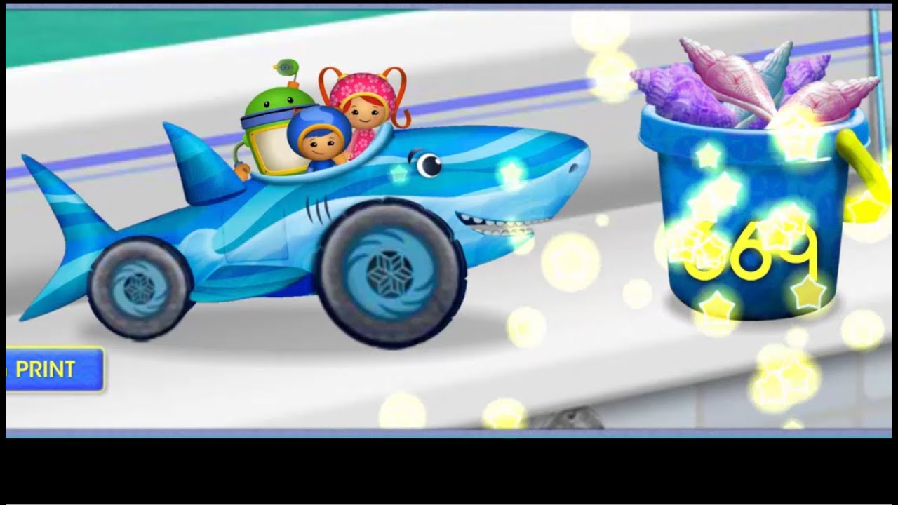 Shark Car Race To The Ferry Nick Jr - Children Games Video - yourchannelkids