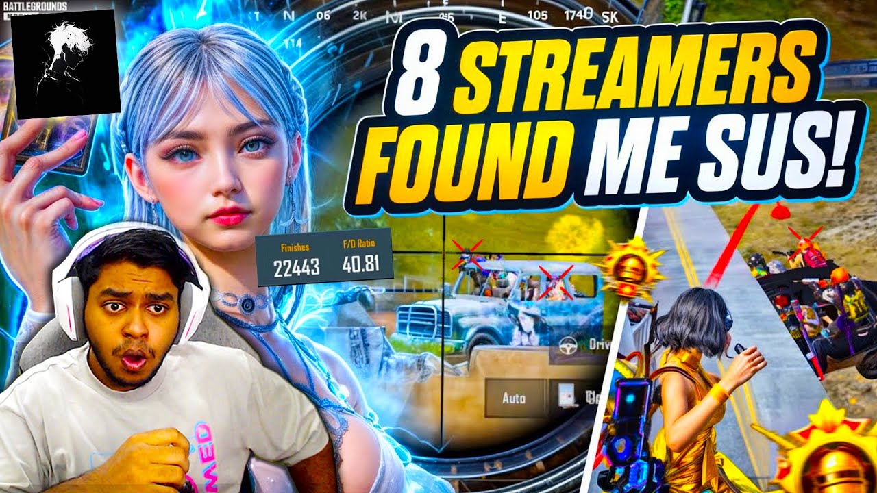 WORLD's FASTEST iPhone CLUTCH STREAMERS CALL HIM H*CKER?? ZODD GAMING BEST Moments PUBG Mobile