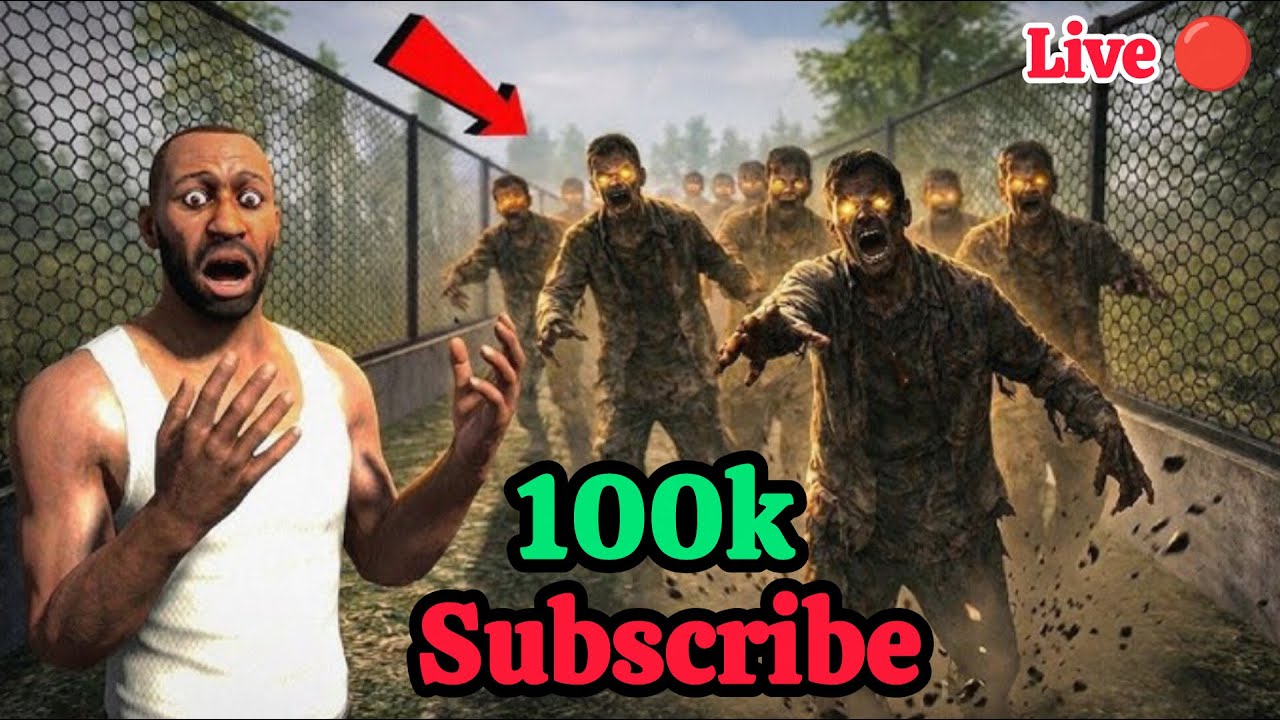 🔴 Live streaming indian bike driving 3d Franklin vs zombies m5