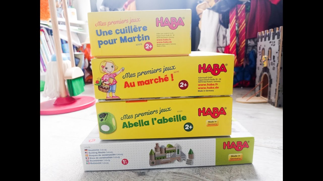 Selection de jeux Haba dès 2 ans