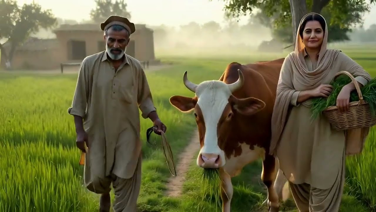 Morning in a Rural Pakhtun Village | Village Life ASMR
