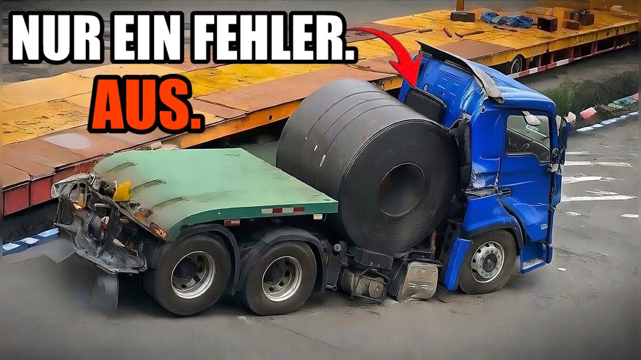 Warum der TRANSPORT von Stahlcoils so GEFÄHRLICH ist?