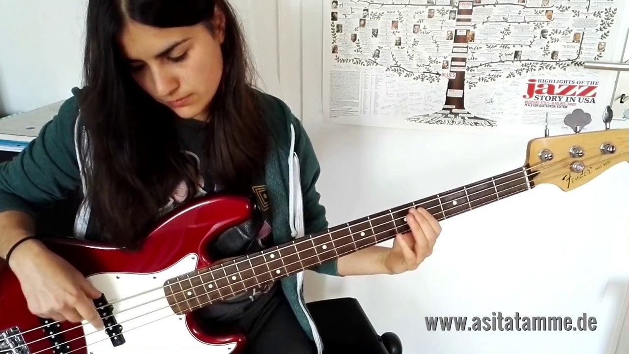 Womack&Womack - Teardrops (Bass Cover)