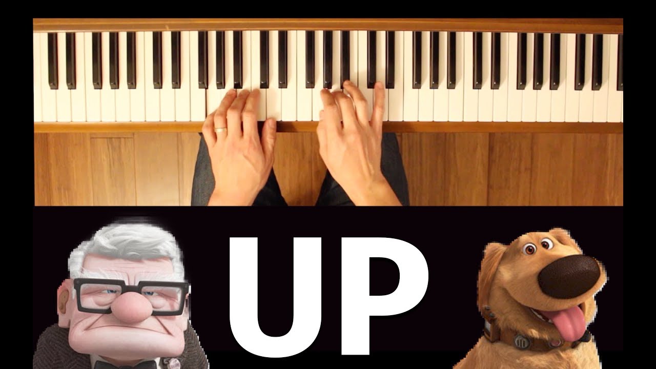 Carl Goes Up (Up) [Easy-Intermediate Piano Tutorial]