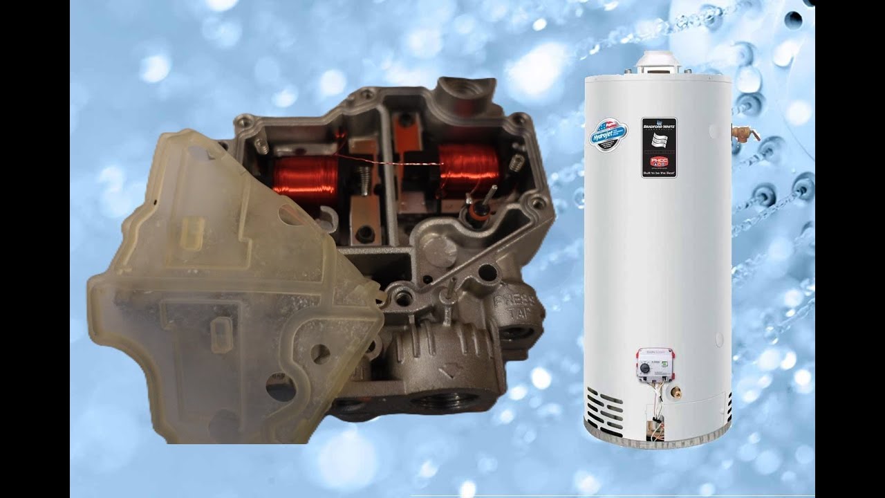 Bradford White Water Heater has no hot water pilot will not stay on troubleshoot gas control valve