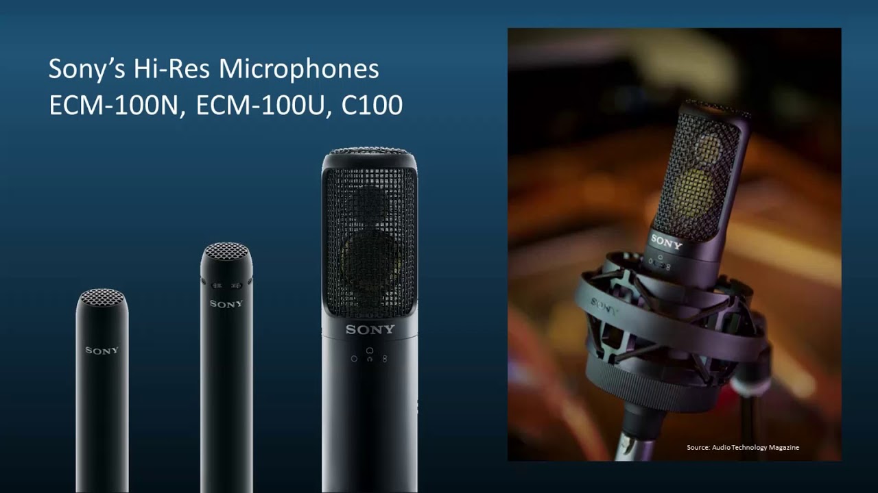 Sony Microphone Technologies