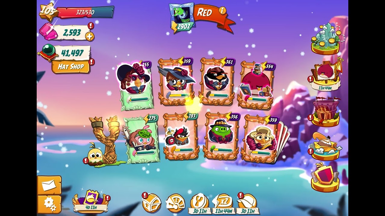 Angry Birds 2 The Tweets Nothings Adventure Levels 1-7 with all birds (February 2026)