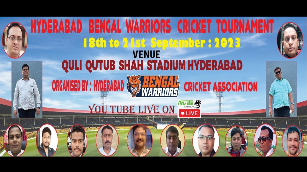 Hyderabad Bengali Warriors Cricket Tournament 2023, ( DAY 3 )
