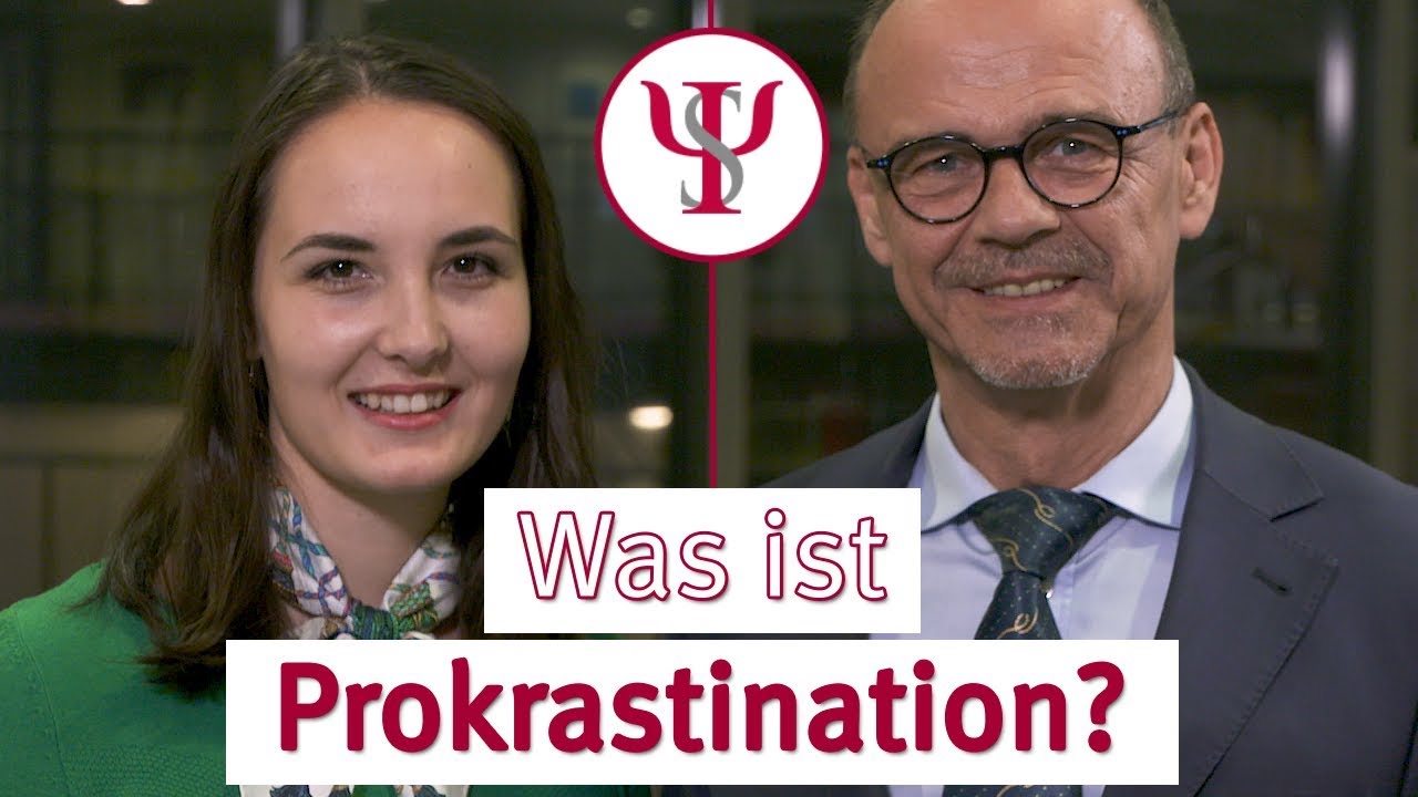 Was ist Prokrastination? | Psychologie mit Prof. Erb